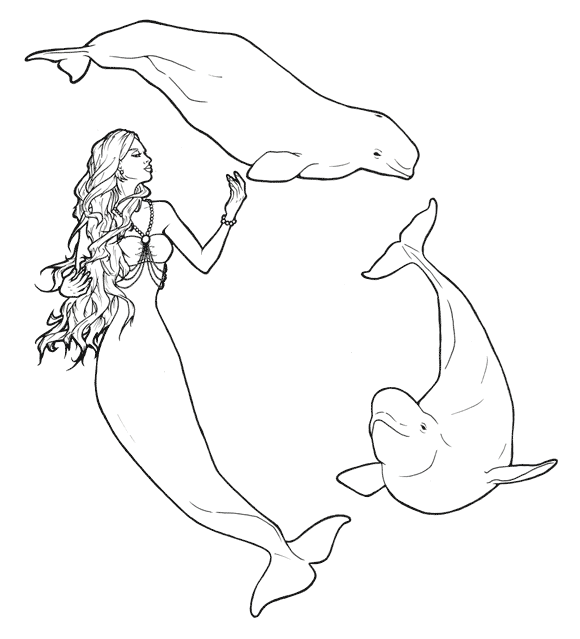 baby beluga coloring pages - photo #8